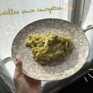 Linguines à la carbonara à ma façon